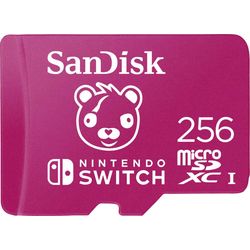 SanDisk Scheda microSDXC 256 GB UHS-I per Nintendo Switch