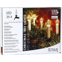 Star Trading Candela LED a filo doppio, set da 25, per interni