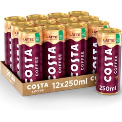 Costa Caffè Latte Caramello Alu 5291 25 cl, 12 pz.
