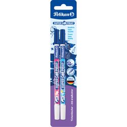 Pelikan Ink Eraser Super Pirate B 850B/2/B 2 pieces, blister