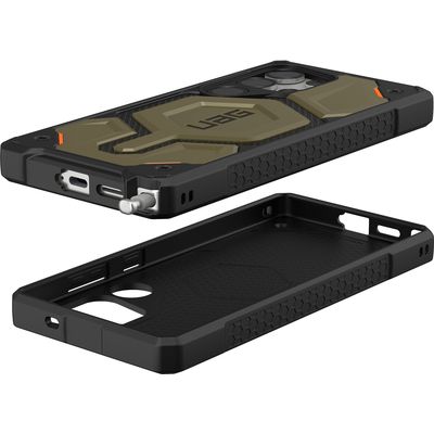 UAG Monarch Pro Case - Samsung Galaxy S25 Ultra - kevlar element green Bild 7