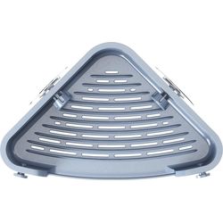 Umbra Portautensili da bagno Flex Adesivo per angoli Blu