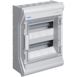 Hager Vector small distribution board, IP65 24M with QC