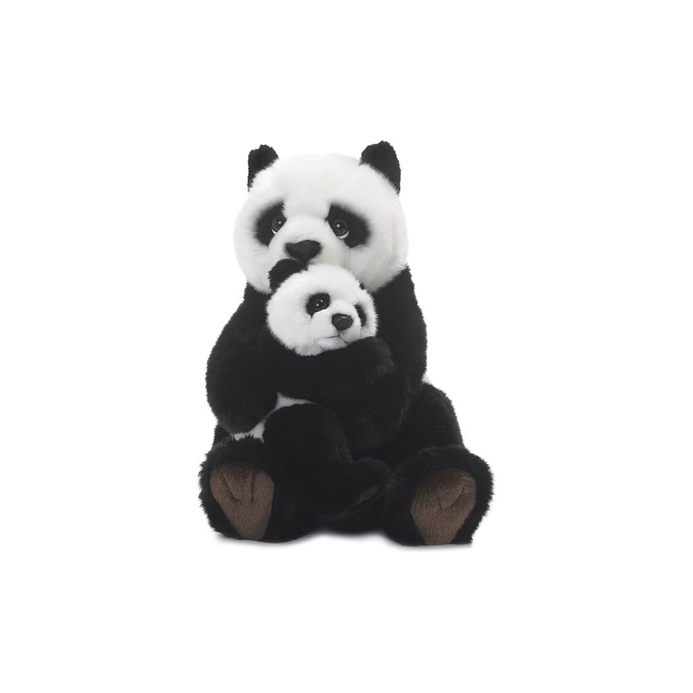 WWF Panda avec bébé (28cm)
