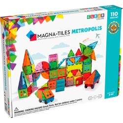 Magna-Tiles ® Metropolis Set (110-teilig)