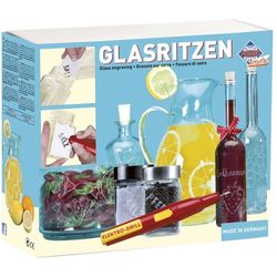 Bausch Glasritzen mit Gravierstift, Gläsern und Zubehör