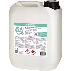Martec Disinfettante 5lt 33085 Liquido, con Aloe Vera