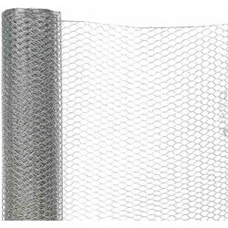 Siena Garden Treccia esagonale, zincata, maglia 25 mm, 0,5 mx5 m