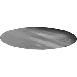 Durandal Grillfolie rund 48 cm schwarz
