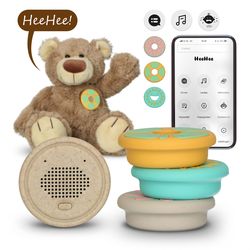 Alecto Voice Button HeeHee, Beige, Bluetooth, Speaker, Wireless