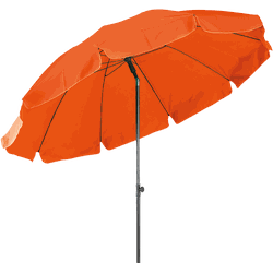 Gautzsch Schirm Tropico orange ø200cm ohne Sockel