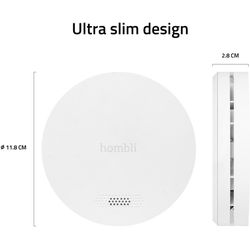 hombli Smart Smoke Detector 2+1 - white