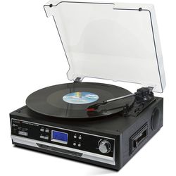 TECHNAXX TX-22+ Platten-/Kassetten Digitalisierer schwarz