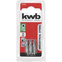 kwb Bit set 1/4 Torx T30 3-piece