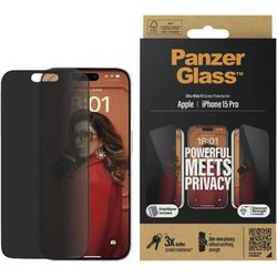 Panzerglass Ultra Wide Fit Privacy Screen Protector iPhone 15 Pro