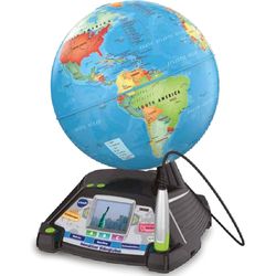 vtech Interactive Videoglobus DE German incl. 4x AA batteries