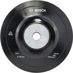Bosch Professional Piastra di supporto standard M14, 125 mm