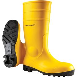 Dunlop Stivali di sicurezza Protomaster gialli, S5 SRA, Gr. 47