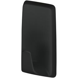 TESA Powerstrips Adhesive Hooks, Square, Black