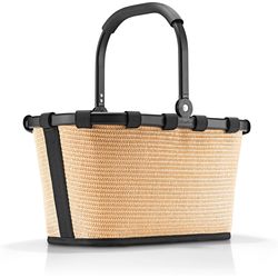 Reisenthel Borsa della spesa Carrybag XS Frame Raffia Nera