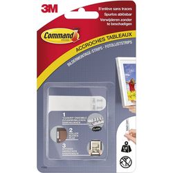 3M Tabs Command 1.58 cm x 4.6 cm, Weiss