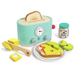 Hape Play household appliance pop-up toaster set Kling