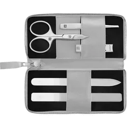 Zwilling Beauty Set di cura delle unghie 5 pezzi con forbice e tronchesino grigio