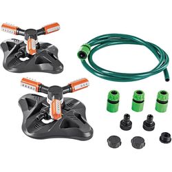 EASYmaxx Sprinkler da giardino 360° - set da 2