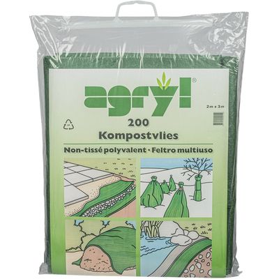 Agryl Vello compost 200 verde stabilizzato ai raggi UV 3x2 m