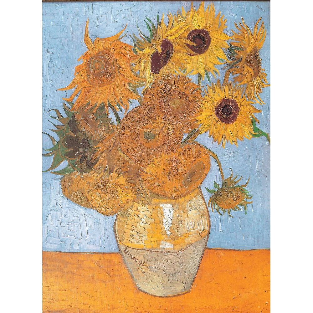 Clementoni Puzzle Van Gogh 1000 pieces Museum Collection Sunflowers 67.7x47.7cm Bild 1