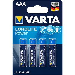 Varta Batterie Long.Power 4xAAA LR03, Micro