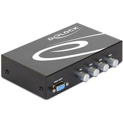 Delock VGA switch box 4 port with audio