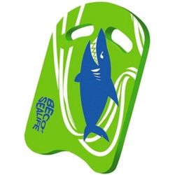 Beco SEALIFE swimming board SHARK green two recessed grips, approx. 43.2x30x3.5cm