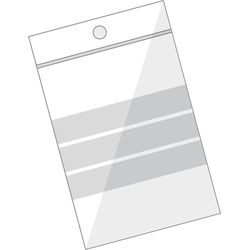 Büroline Press closure bags 200×250mm 422306 transparent 100 pcs.