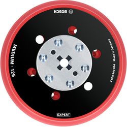 Bosch Professional Piastra di supporto universale EXPERT Multihole, 125 mm, Media