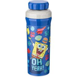 Koziol Bottiglia d'acqua OLLI SPONGEBOB 500 ml, blu spaziale
