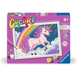 Ravensburger Paint by Numbers CreArt Pink Unicorn