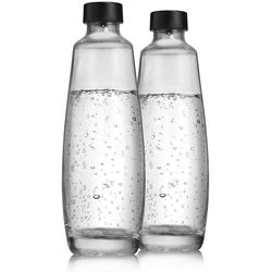 SodaStream DUO Caraffa di vetro da 1 litro in confezione doppia