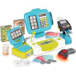 Smoby Electronic Supermarket Cash Register XL Turquoise