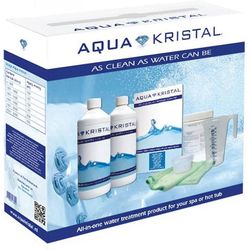 Aqua Kristal Set di disinfezione per vasche a idromassaggio, 5 pezzi