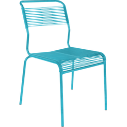 Schaffner Spaghetti chair Säntis without armrest - Turquoise - Turquoise