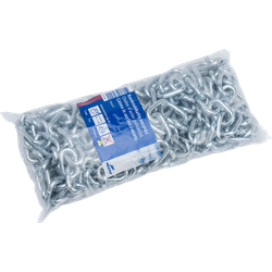 Meister Round steel chain steel A ø 5 mm 21x9.0 mm 5 m galvanized