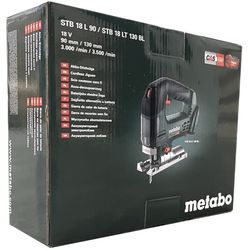 Metabo STB 18 LT 130 BL Solo cordless jigsaw in a box 601048850