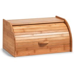 Zeller Present Bamboo roll bread box 40x26x20cm