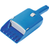 Triuso Hand-Streuschaufel für Salz Sand, Split, Kunststoff, blau