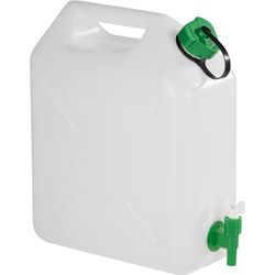 EDA Plastiques water canister Jerrycan 10L 29x15x35cm, stop + tap