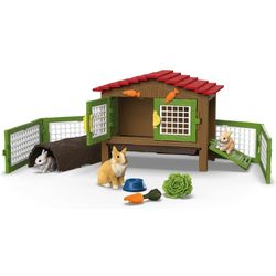 Schleich Rabbit hutch