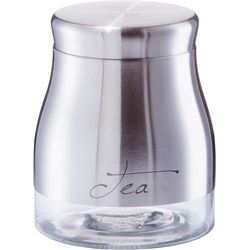 Zeller Present Storage jar Tea 900ml Inox ø11.5x14cm