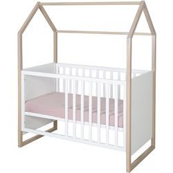 Roba House bed with side function 60x120cm Cabane