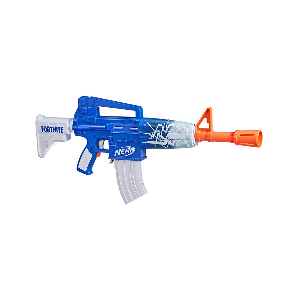 Pistolet Nerf Jouet Bleu Et Orange PNG , Nerf, Pistolet Bleu